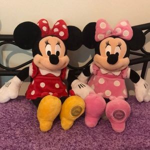 Pink and Red Minnie Mouse set